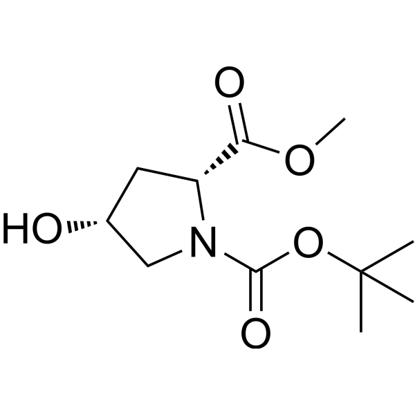 (2R,4R)-1-tert-Butyl 2-methyl 4-hydroxypyrrolidine-1,2-dicarboxylate 114676-69-6